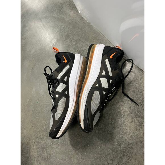 Size 12 - Nike Air Max Genome Grey/Orange men’s - Picture 4 of 7
